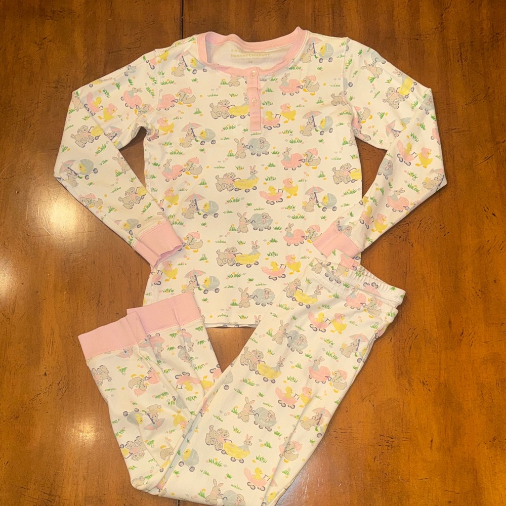 TBBC Easter Pajama set - size 12 fits like a 10